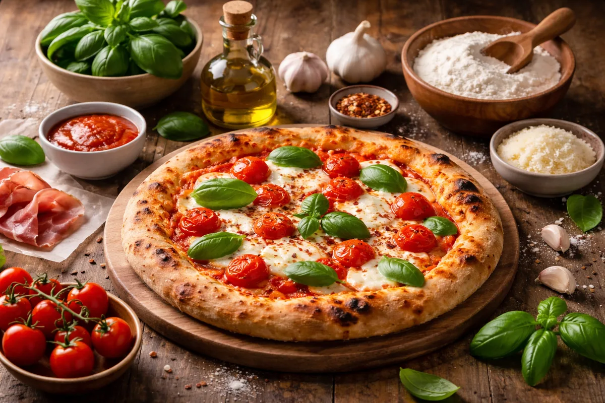 Comment préparer une pizza maison avec des ingrédients de qualité