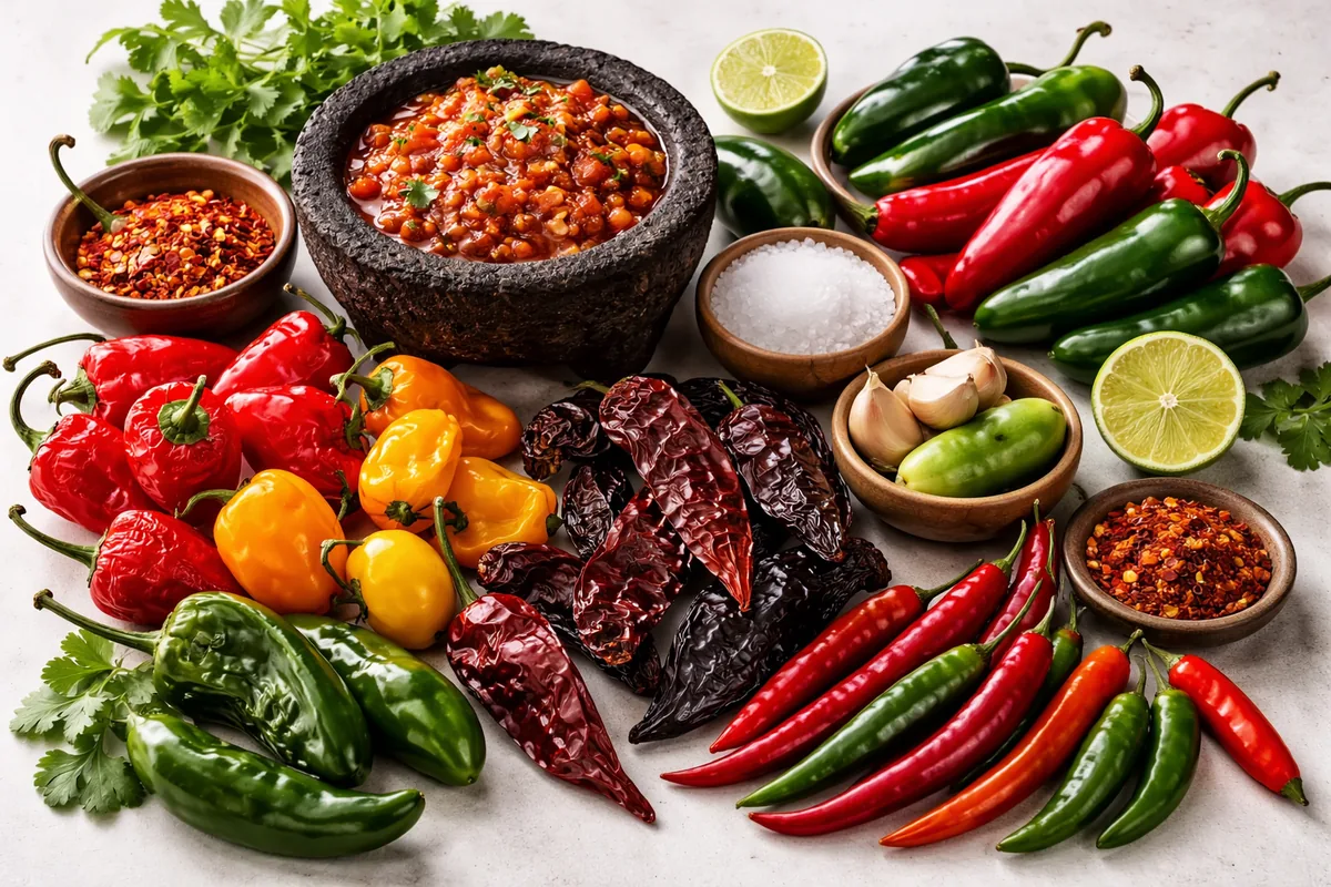 Quelles sont les variétés de piments mexicains pour faire ses sauces piquantes ?